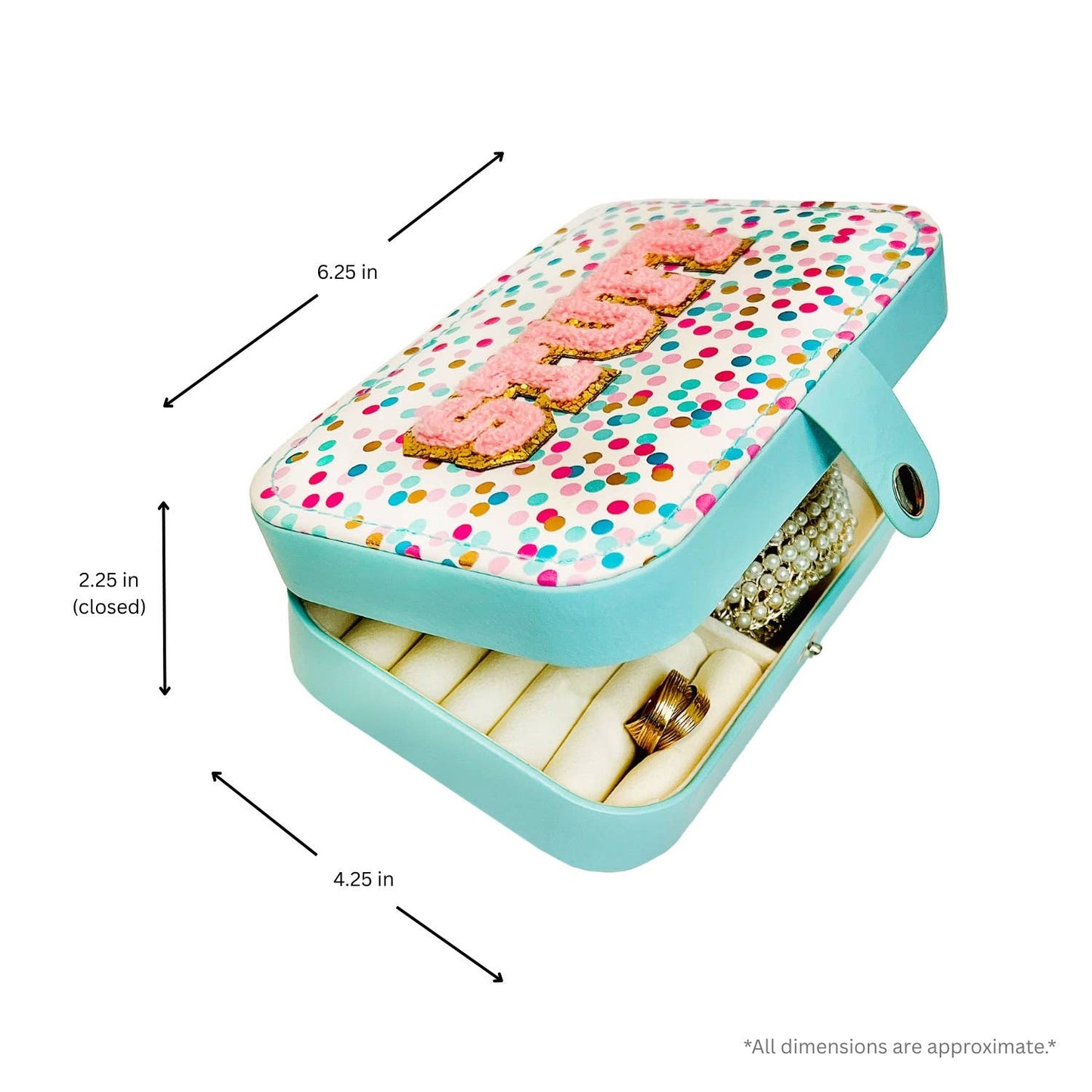 Confetti Stuff Jewelry Storage Box