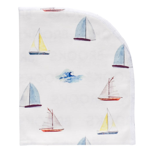 Sailboats Organic Blanket