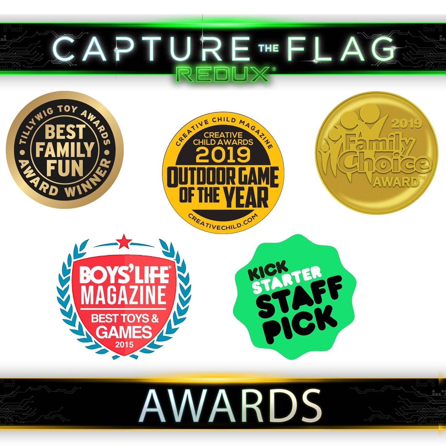 Glow in the Dark Capture the Flag