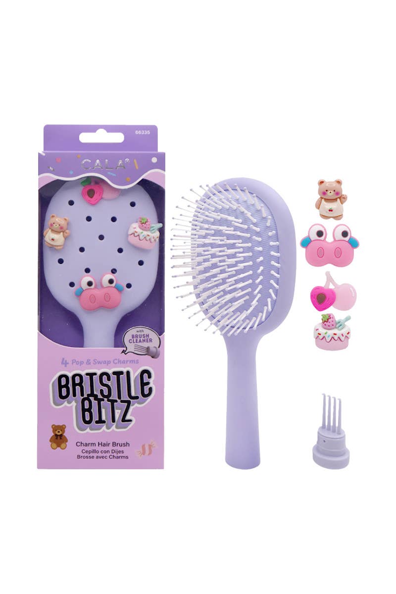 Lavender  Charm Hair Brush