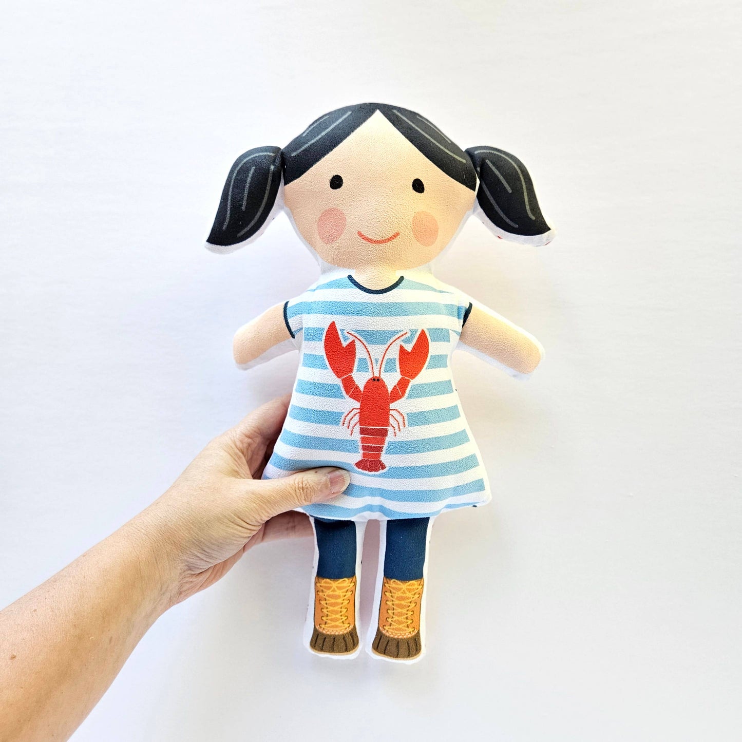 Sew Your Own Lobster Girl Doll - Blonde Hair