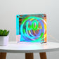 Neon Art Infinity Mirror Sign-Smile