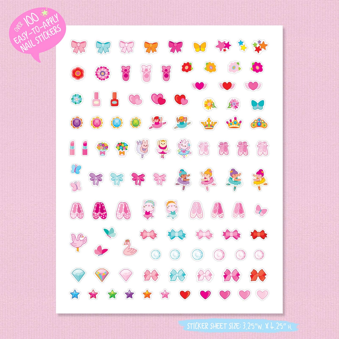 Pretty Ballerinas Nail Stickers