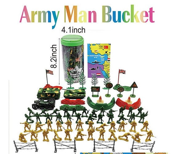 Army Man Bucket