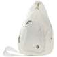 White Sherpa SLING BAG: White