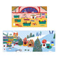 Christmas Village Sticker Play Reusable Activity Kit