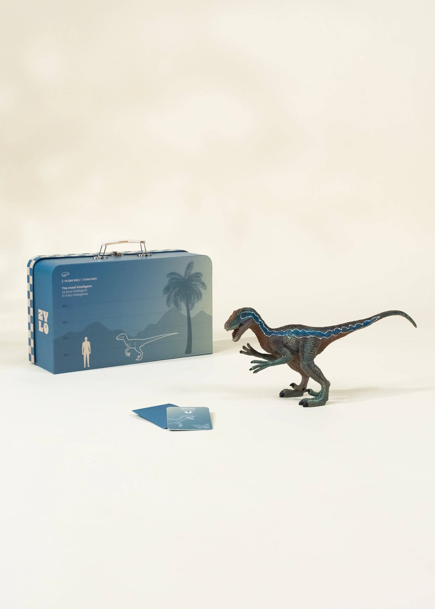 Velociraptor in a Collectible Box