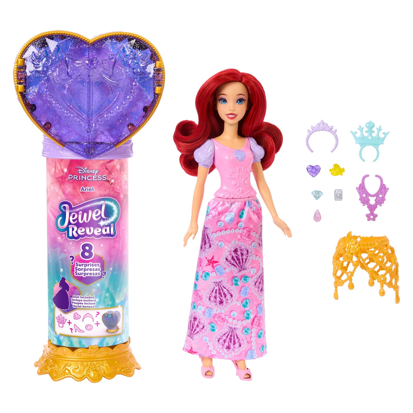 Disney Princess Jewel Reveal Doll