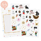 PIRATE TEMPORARY TATTOO  PACK