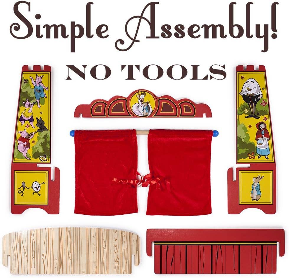 Mother Goose's Tabletop Puppet Theater