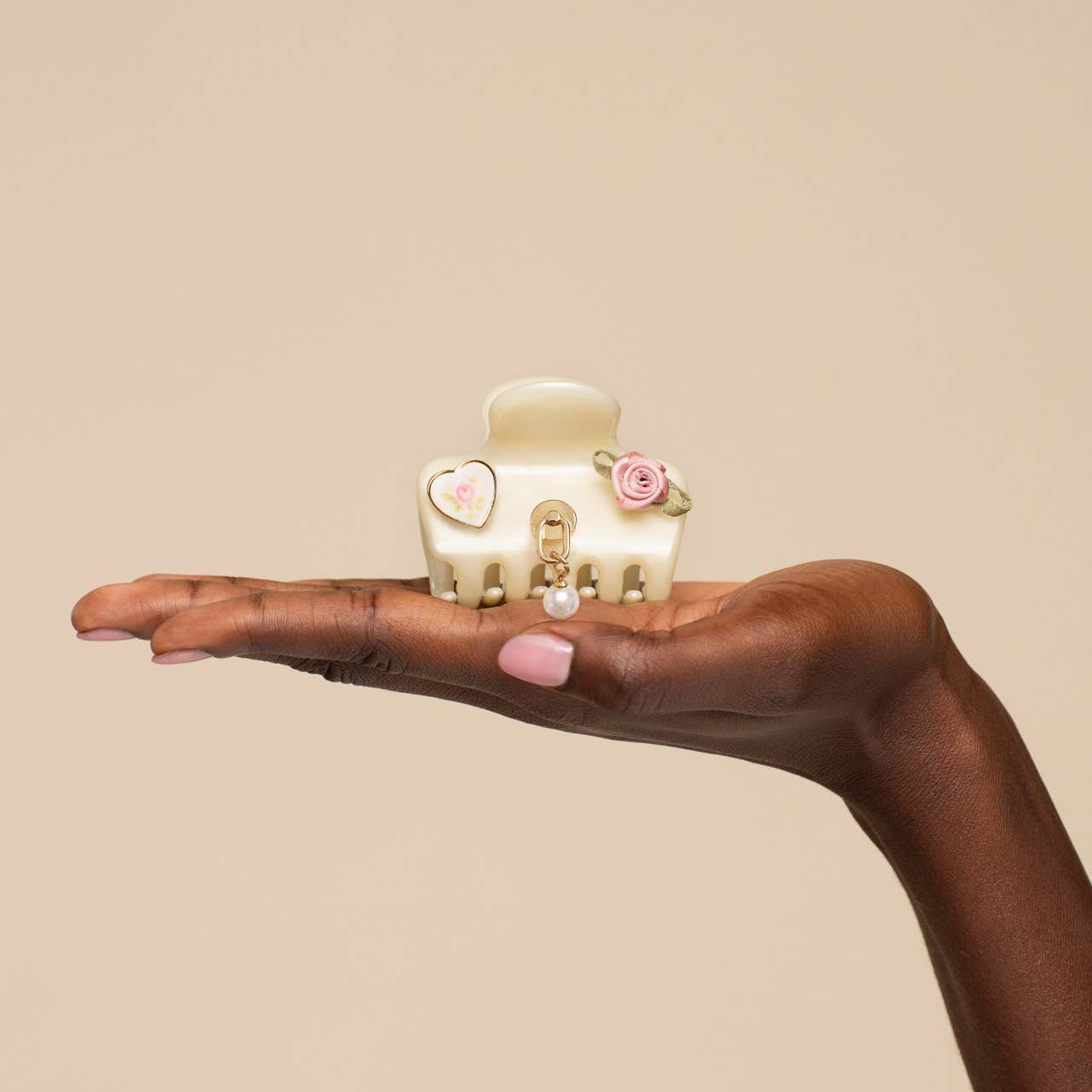 KitschPop™️ Clip 7pc Set  Cream