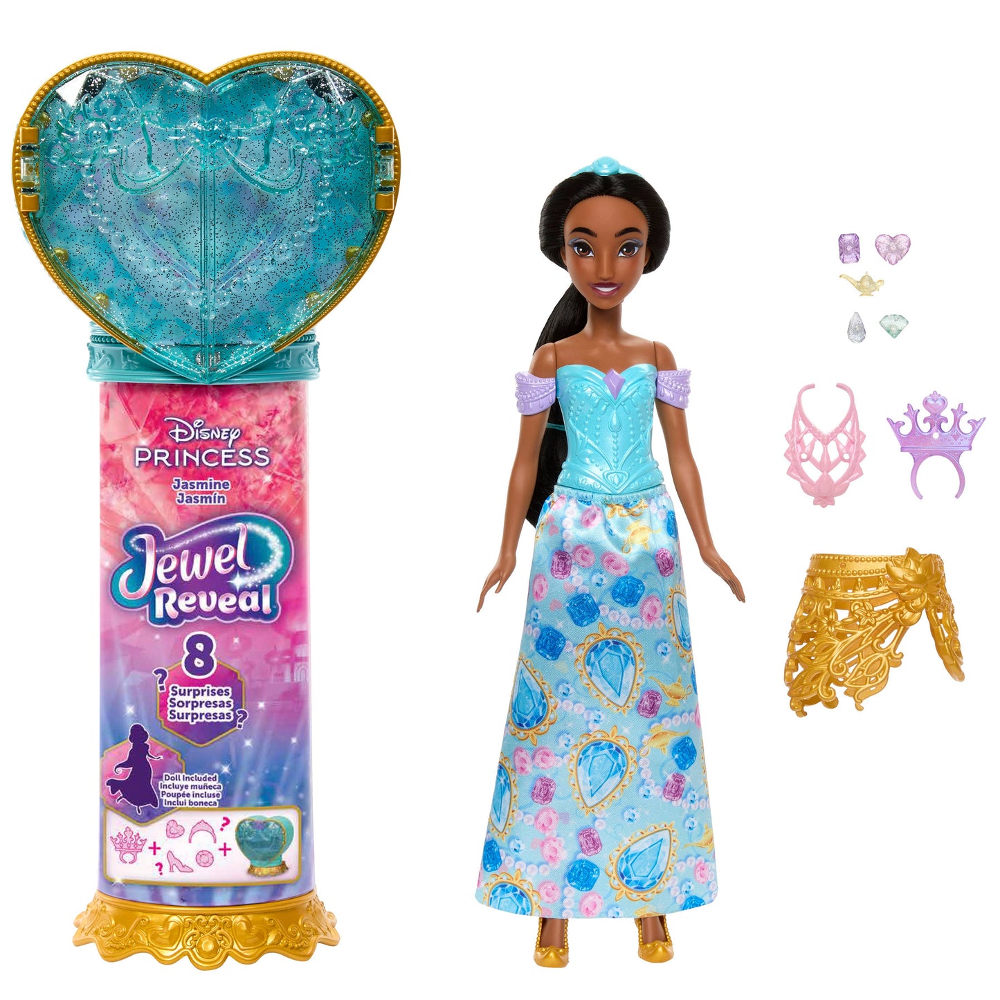 Disney Princess Jewel Reveal Doll