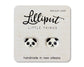 Panda Earrings // Cute Animal Earrings