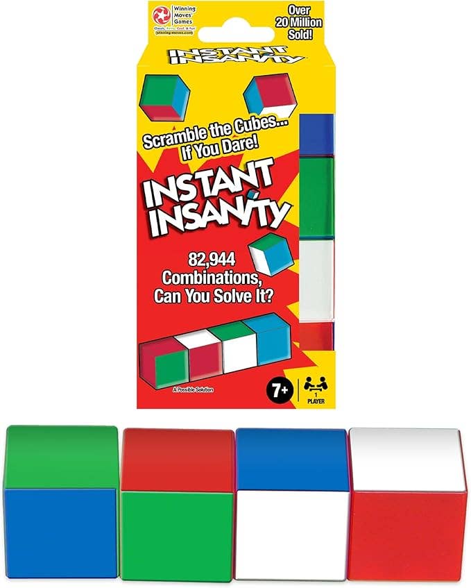 Instant Insanity - Classic 1 Player Game