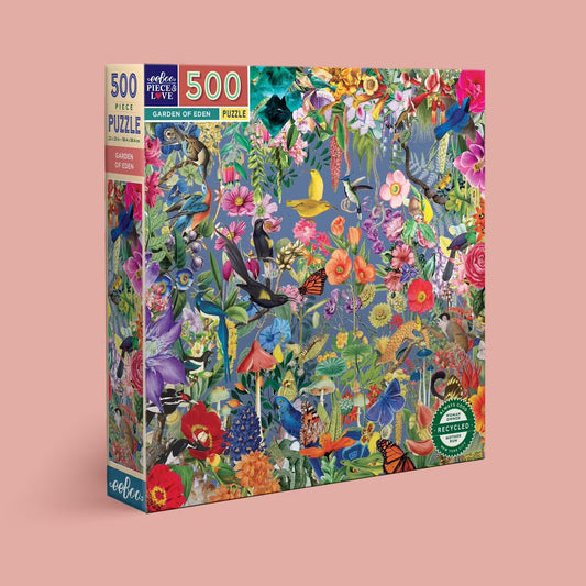 Garden of Eden 500 Piece Round Puzzle