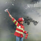 Fireman Costume Set: 4-7Y