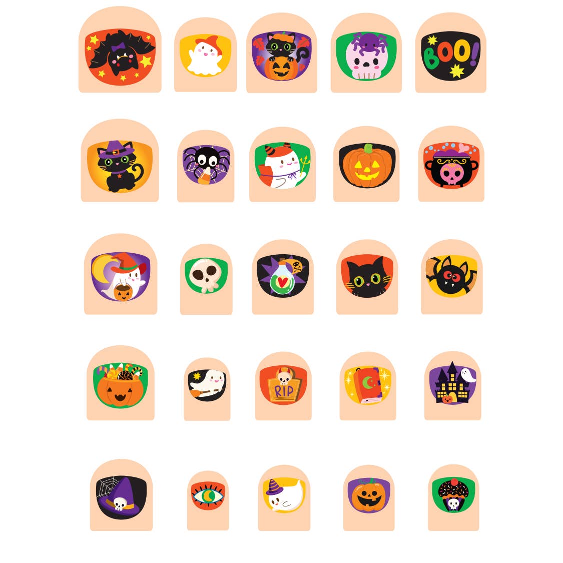 Halloween Nail Art