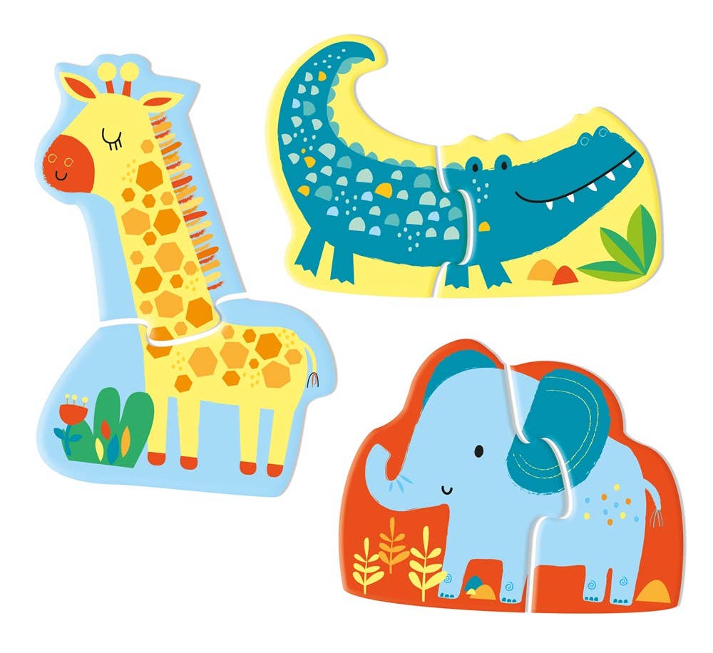 Usborne First Jigsaws And Book: Animals:Matthew Oldham