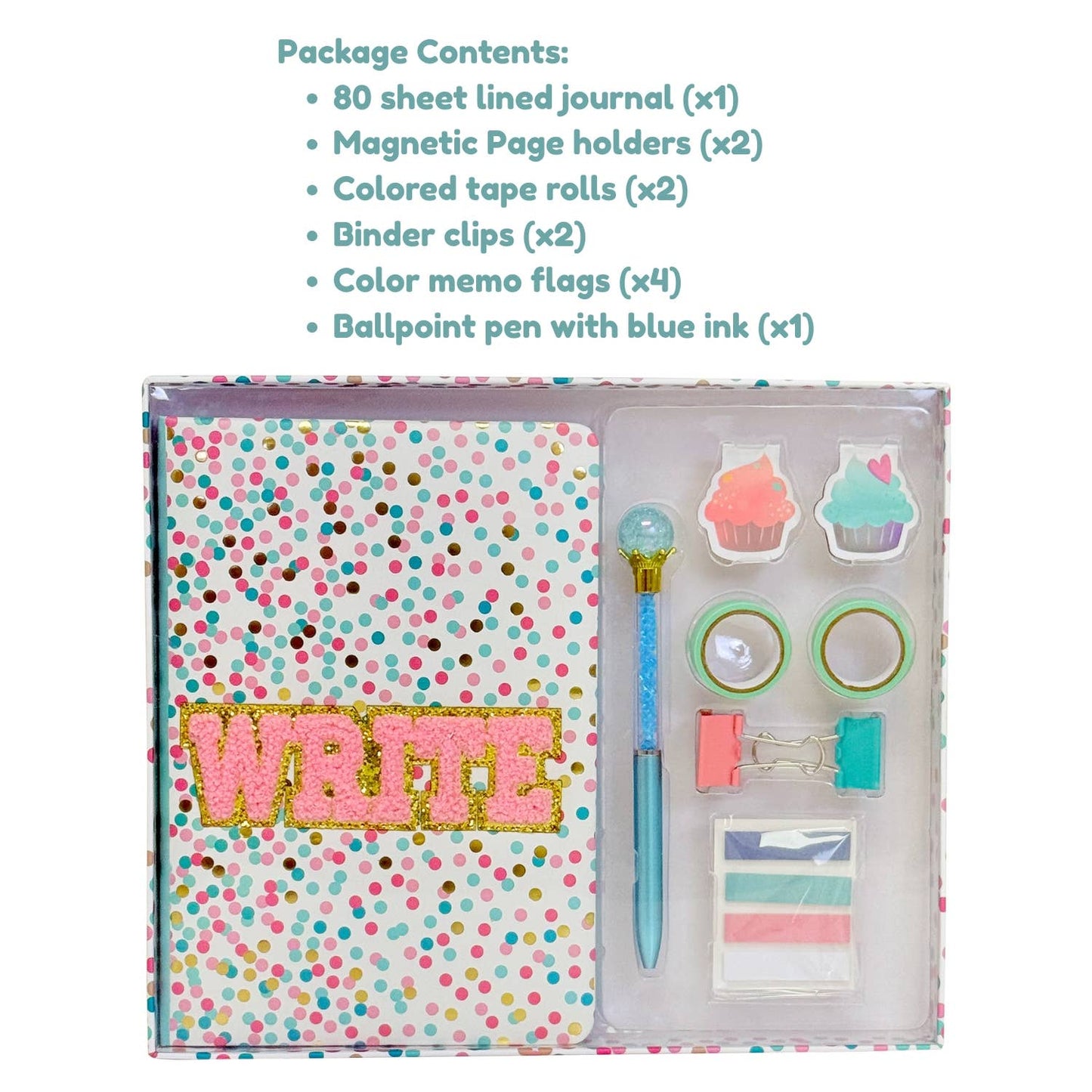 Confetti Boxed Stationery Set