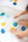 Quut Fishing Bath Stickers: Frog Pond