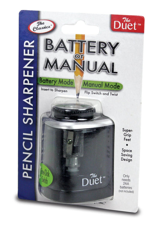 The Duet Pencil Sharpener, Battery
