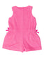 Neon Magenta Terry Cover-Up: 4T