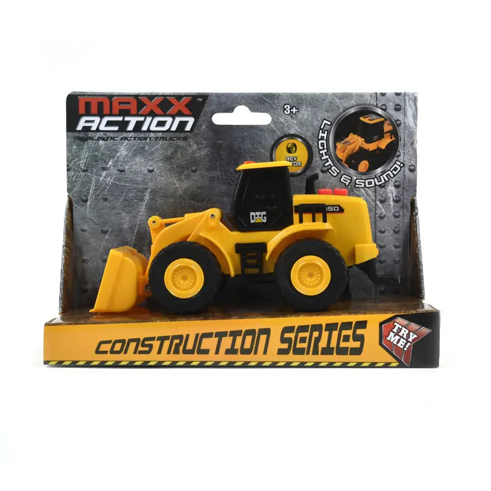 Maxx Action Lights + Sounds Construction Vehicles