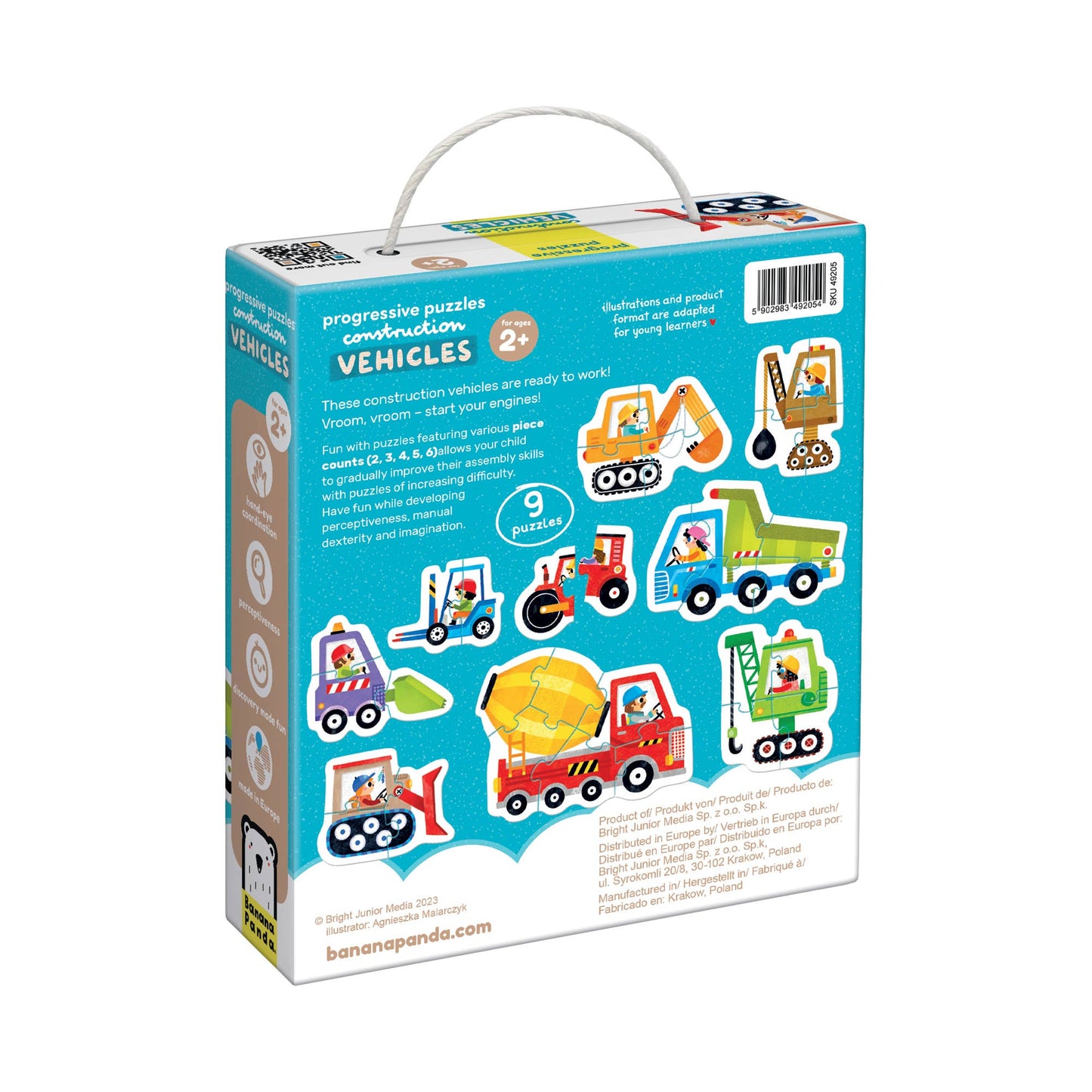 Progressive Puzzles Construction