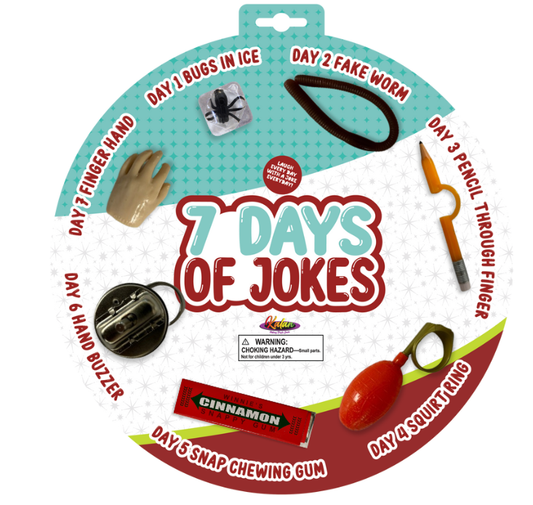 7 Days of Jokes Gag + Prank Item