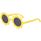 Neon Yellow Flower Sunglasses: Ages 3-5