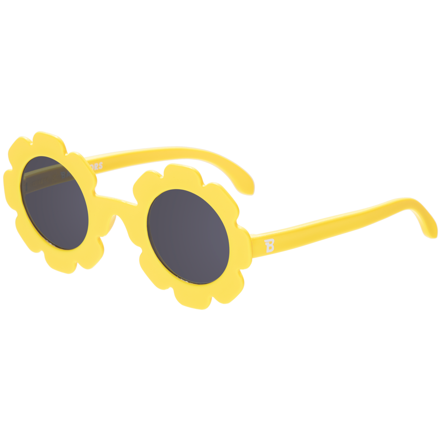 Neon Yellow Flower Sunglasses: Ages 0-2