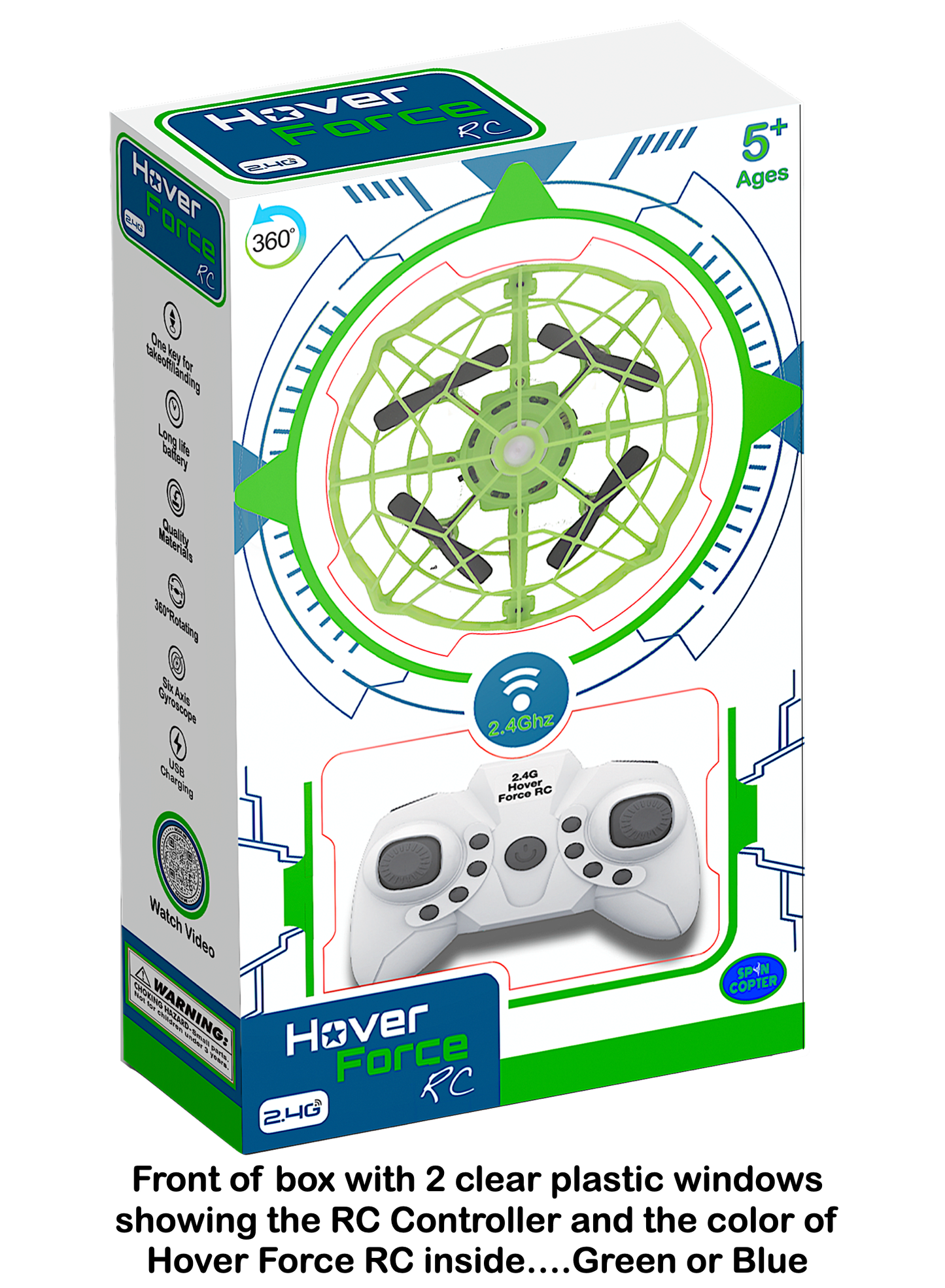Hover Force RC radio-controlled drone