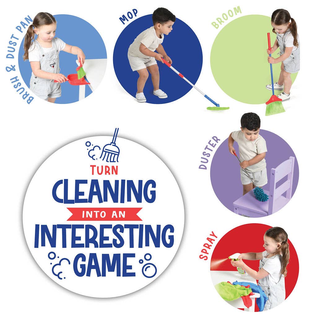 12-Piece Kids Cleaning Set