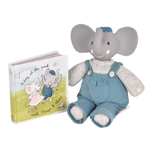 Alvin Elephant Deluxe Toy + Book