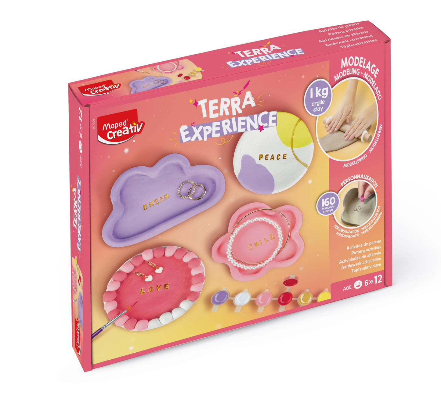 Terra Modeling Clay DIY Jewelry Tray