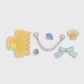 KitschPop™ Clip 7pc Set Butter Yellow