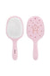 Pink Bristle Bitz Charm Hair Brush