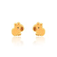 Happy Capy | Capybara | Cutie Stud Earrings for Girls