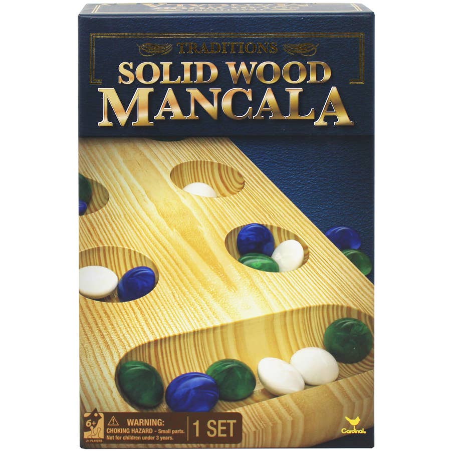 Mancala Folding Wood Board Game