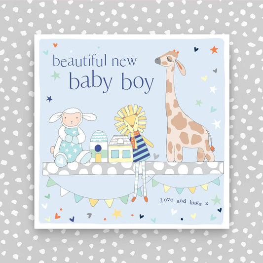 New Baby Boy Card Card