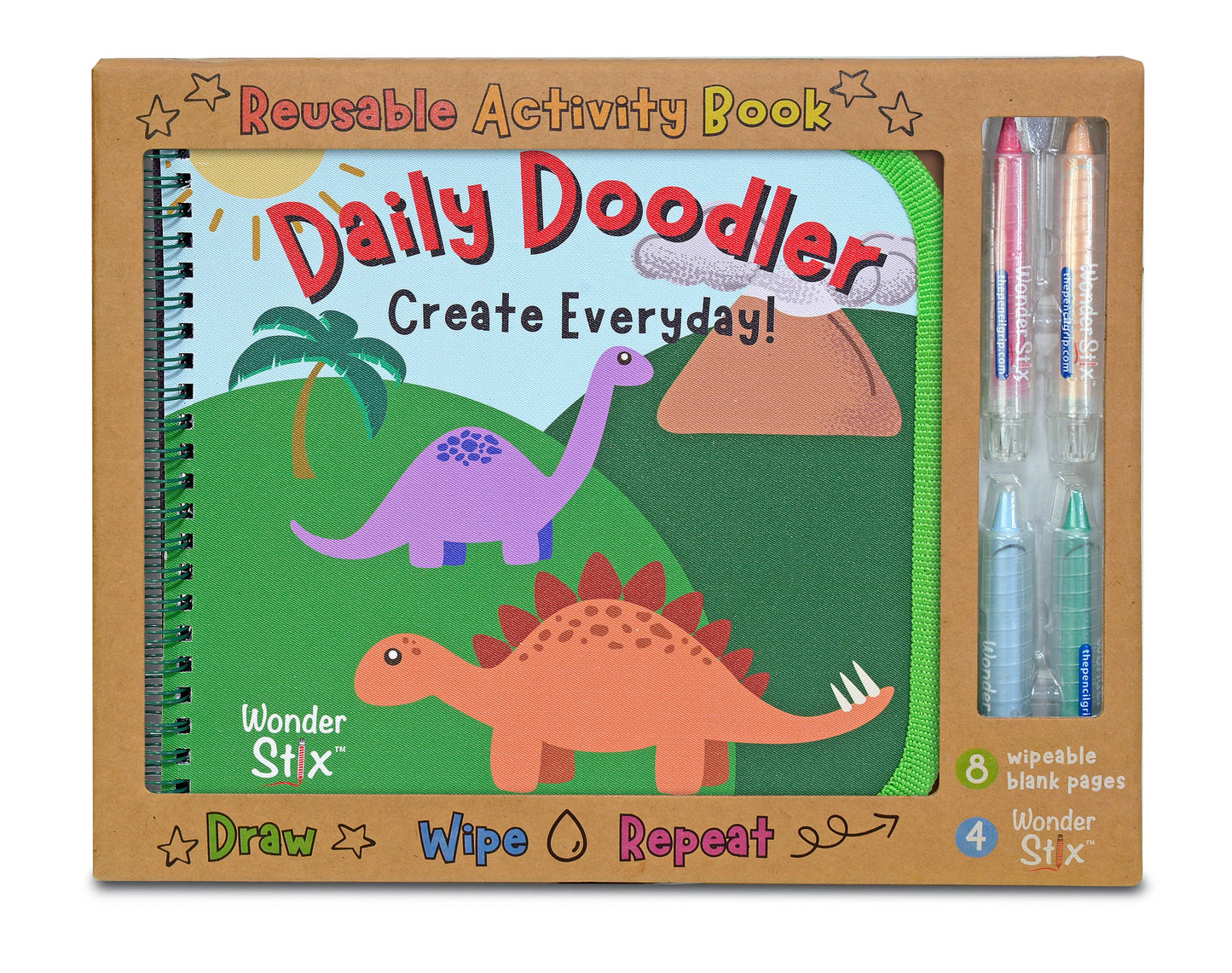 Daily Doodler Dino Cover