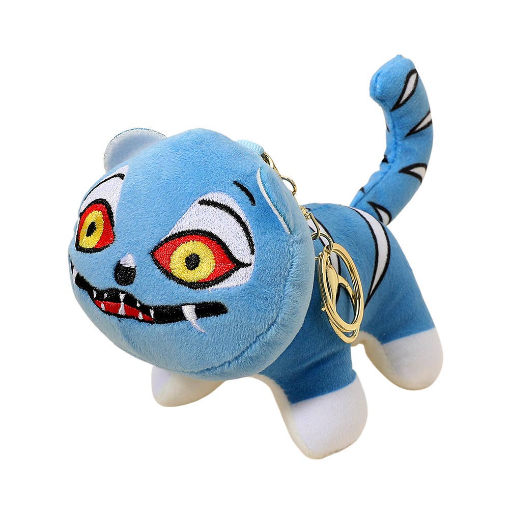 Derpy Tiger Keychain