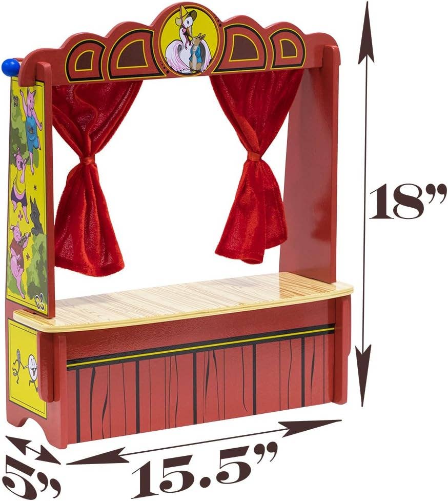 Mother Goose's Tabletop Puppet Theater