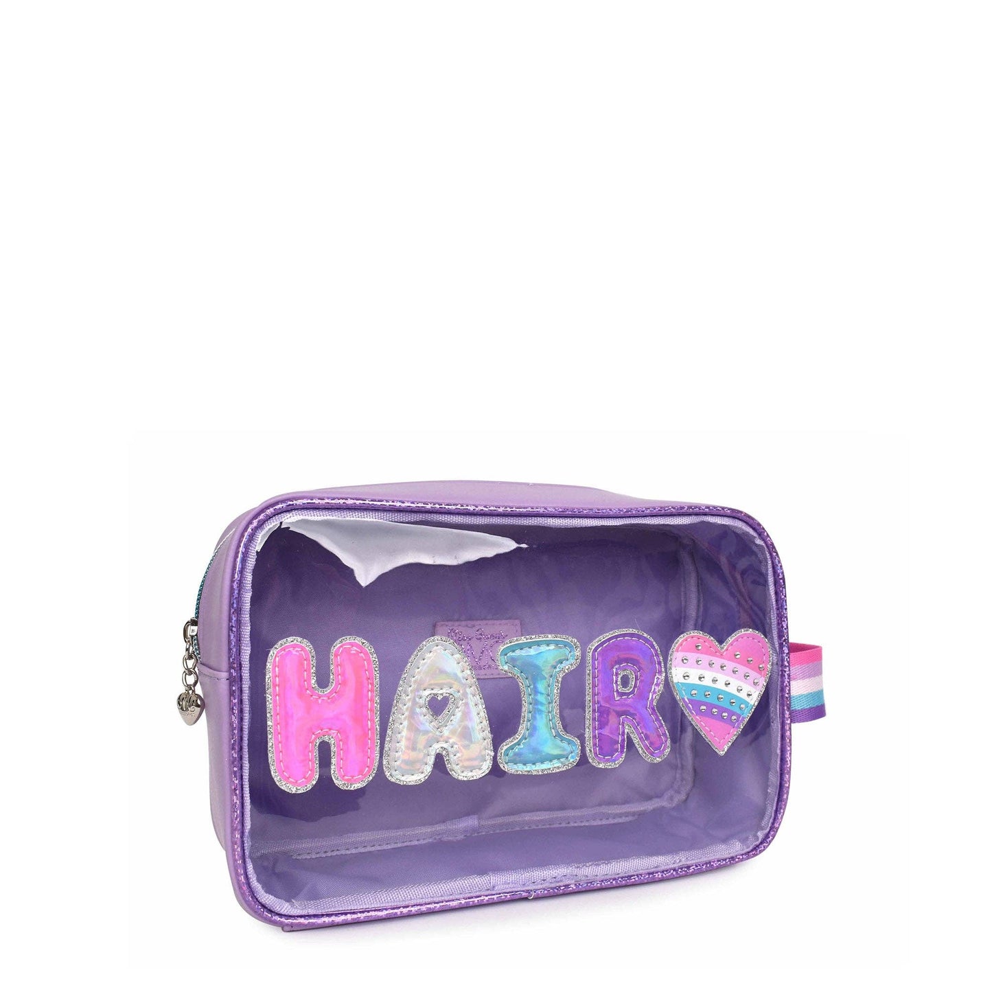 'Hair' Purple Peekaboo Pouch