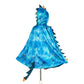 Blue Dragon Costume Cape 4-7y