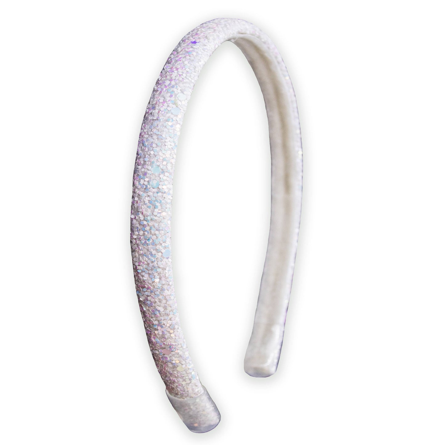 Thin Glitter Headband: Pink