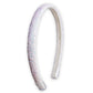 Thin Glitter Headband: Pink