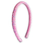 Thin Glitter Headband: Pink