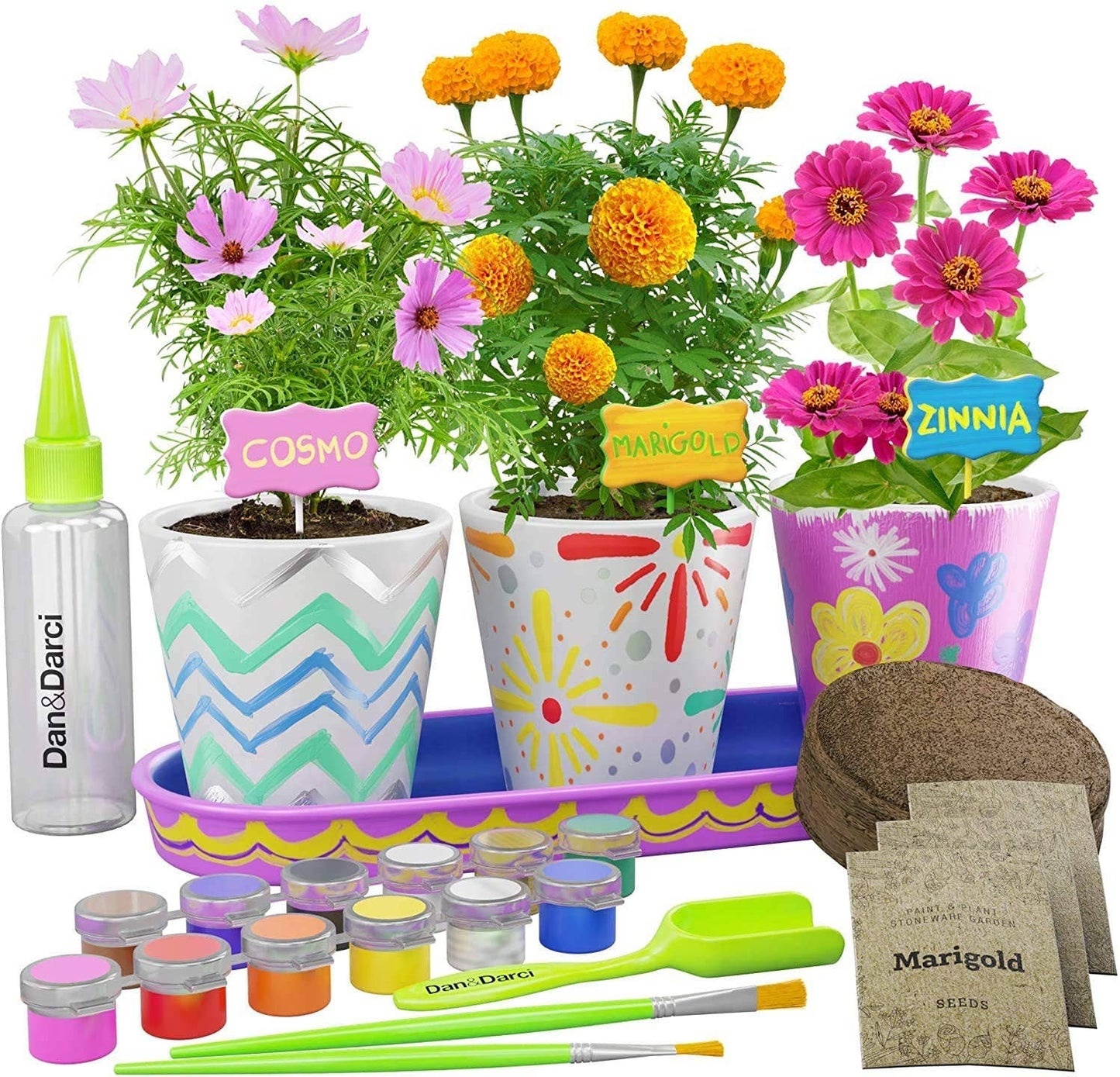 Paint & Plant Stoneware Gardening Kit
