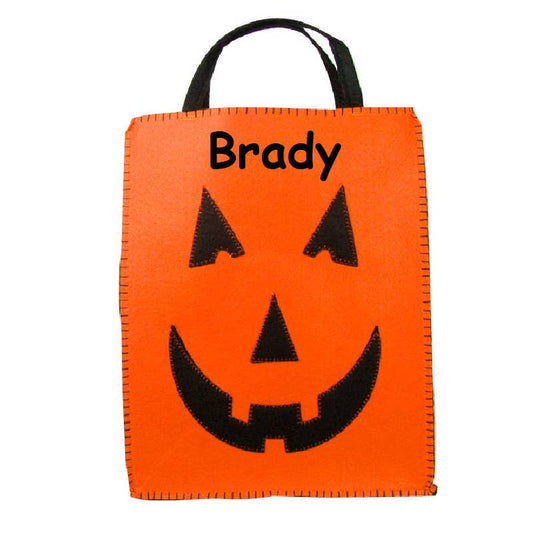 XL Jack O'Lantern Trick or Treat Bag